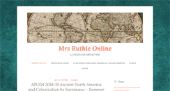 Desktop Screenshot of mrsruthie.net